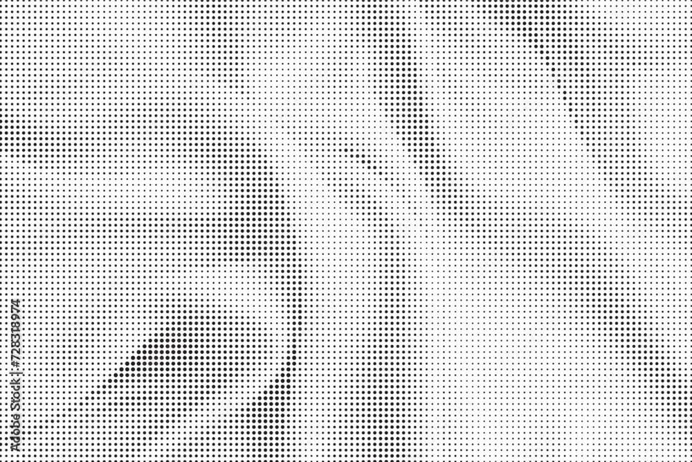 Poster abstract black and white halftone background with silk effect. vector liquid monochrome acrylic text
