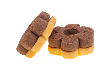 Italian cookies isolated