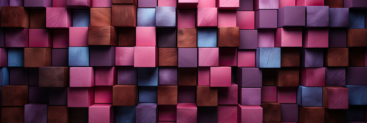 pink abstract background wallpapers,pink wood blocks background,geometrics,pink red  and gold 3d background	