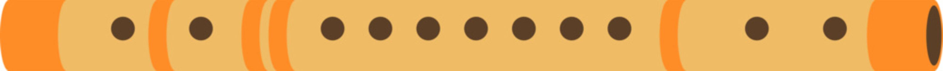 Wooden Bamboo Flute © Thomas