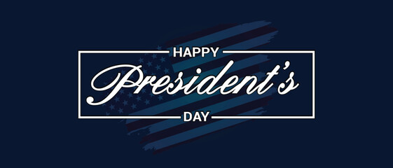 Happy President's Day in United States. Washington's Birthday