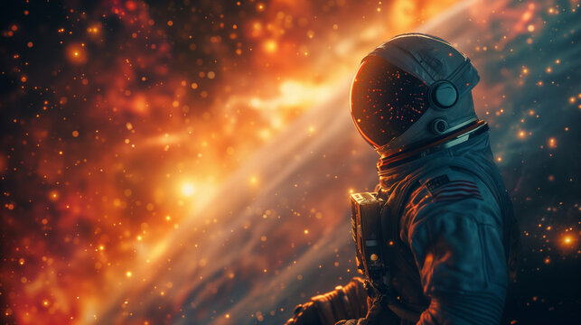 an illustration of an astronaut