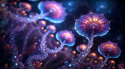 Step into the fractal universe using intricate
