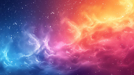 Hintergrund, bunter Farbverlauf Galaxien, Weltall
