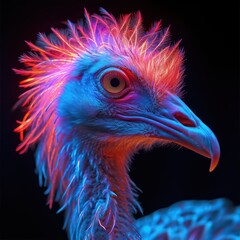 Obraz premium Neon animals