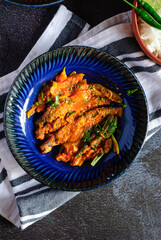 Kajoli Fish Curry with Seasonal Summer Vegetables cooked in traditional Bengali style