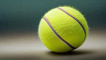 new tennis ball on background file