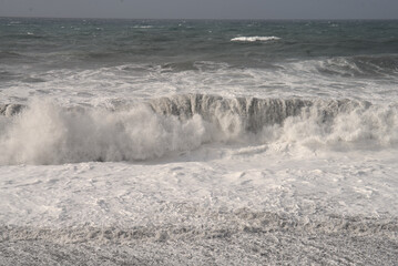 Madeira, Portugal- January 2024: Playa Formosa, Funchal