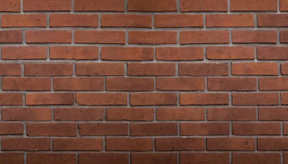 dark brown or red old brick wall panorama brickwork background or texture copy space for text or banner