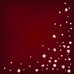 Sakura Cherry Blossom Confetti. Female Rich VIP Pastel Texture. - 728364387