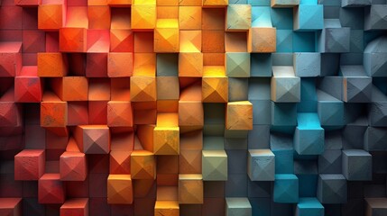 Colorful Blocks of the Month A Vibrant Tribute to the Latest Trends Generative AI