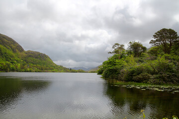 Pollacapall Lough in Connemara in County Galway, Ireland