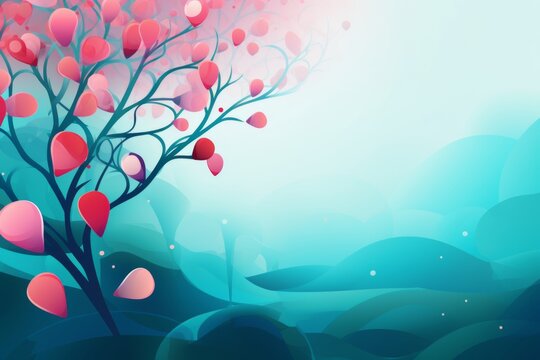 Abstract background for awareness day