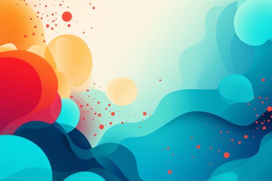 Abstract background for awareness day