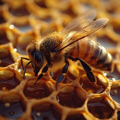 Honeybee Haven A Sweet Spot for the Busy Bee Generative AI