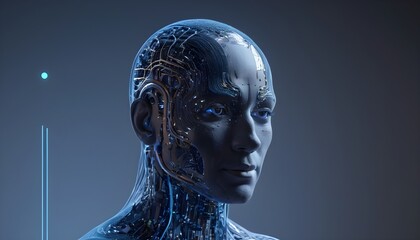 image of professional, Artificial intelligence looking data, data science and graph