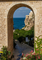 Polignano a Mare, Italy - one of the most beautiful cities on the Adriatic Sea, Polignano a Mare is...