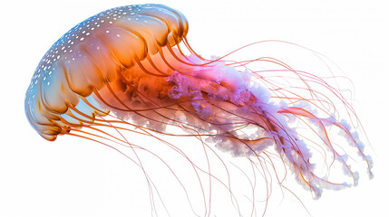 Jellyfish Swimming in Water