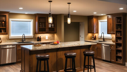 cozy room in the basement,Generative AI