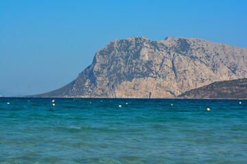 Fototapeta premium capo coda cavallo con vista isola tavolare