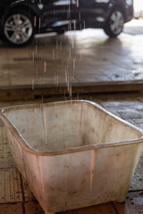 replacement of antifreeze in the engine cooling system.