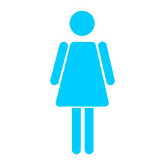 Women's Washroom Accessibility Icon
