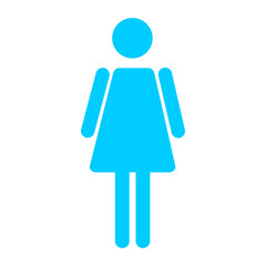 Women's Washroom Accessibility Icon