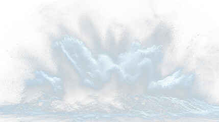 Cloud explosion vectet motion effect 8