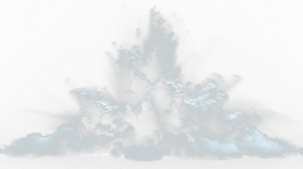 Cloud explosion vectet motion effect 5