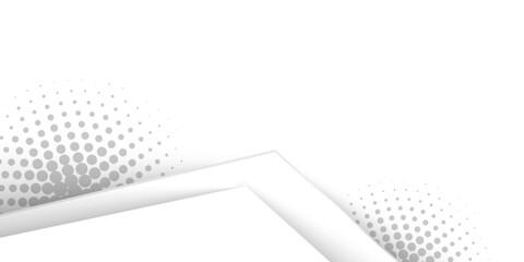 Minimal geometric vector background. Dynamic white shapes with gray lines figures. Abstract background modern hipster futuristic graphic. Abstract background texture design, bright poster, banner.