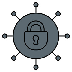 Cyber Security Icon