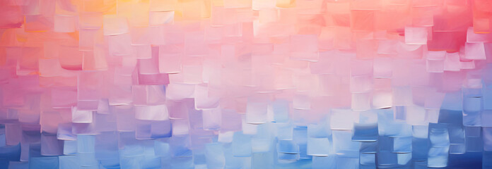 an abstract gradient paint background in pink, blue and orange, in the style of woven color planes