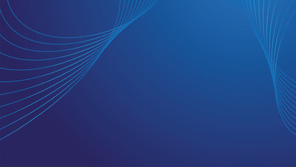 Blue gradient background vector image for wallpaper or backdrop presentation 