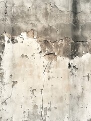 Vintage, rough concrete wall with a clean, polished surface and natural cream tones.