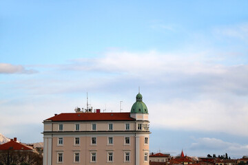 Fototapeta premium Historical city centre of Split, Croatia. Beautiful view of the promenade.
