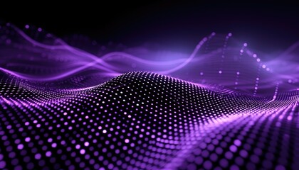 Abstract purple 3d grid texture background