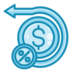 Internal Rate Of Return Icon