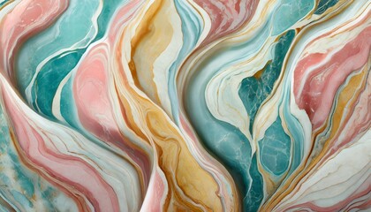 illustration generation marble background pastel colors view from above seamless pattern