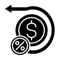 Internal Rate Of Return Icon