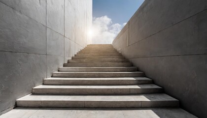 modern abstract background from stairs with geometry sunlight and shadows architecture and product presentation aesthetic template