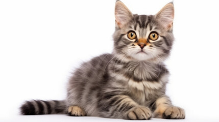 Naklejka premium A cute cat