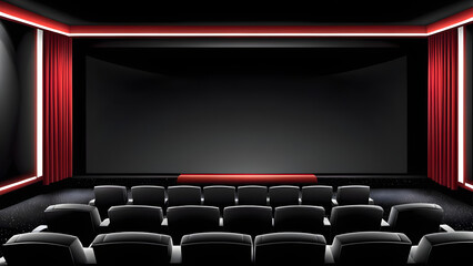 Obraz premium home theater icon clipart isolated on a black background