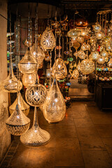 Bask in the enchanting glow of vibrant lanterns in the bazaar, a magical display of traditional...
