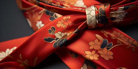 chinese new year decoration,Thai Artistry,.Silk Dress with Intricate Paintings