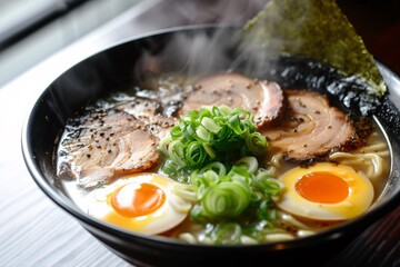 Japanese noodle dishes soy sauce ramen