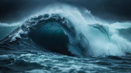 The enchanting beauty and roaring energy of the waves.