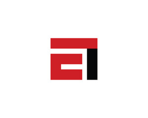 EI logo design vector template