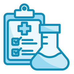 Obraz premium Lab Results Icon