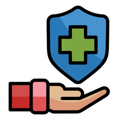 Obraz premium Insurance Icon