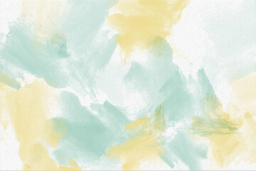 Fototapeta premium Yellow watercolor abstract background. Watercolor orange background. Abstract peach texture.